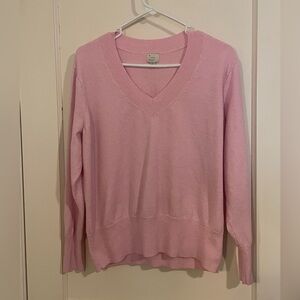 a new day Light Pink V-Neck Sweater